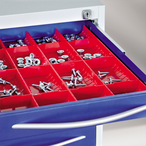 AMÉNAGEMENT DE TIROIR en plastique 4 colonnes