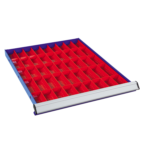 AMÉNAGEMENT PLASTIQUE 9 colonnes MODULABLE POUR TIROIR