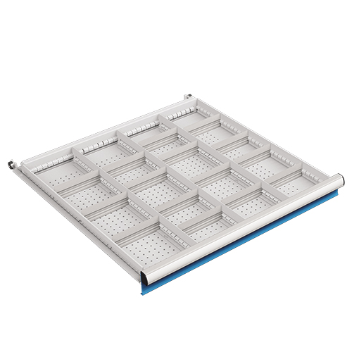 AMÉNAGEMENTS MÉTALLIQUES pour armoire à tiroirs