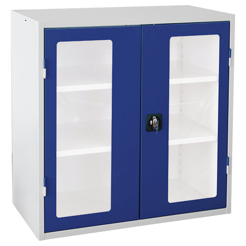 ARMOIRE BASSE PORTES TRANSPARENTES