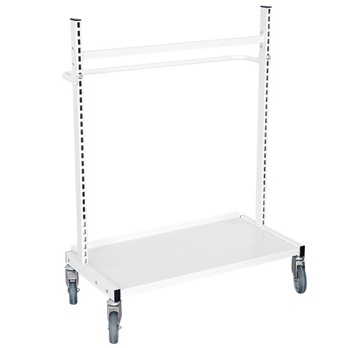 DESSERTE MONTANTS DÉCENTRÉS hauteur 1250 mm