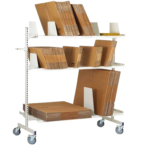 DESSERTE RANGEMENT CARTON