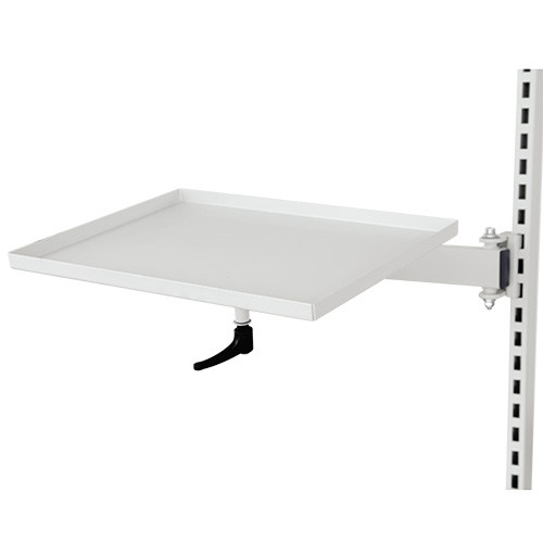 ÉTAGÈRE PIVOTANTE SUR BRAS ARTICULÉ