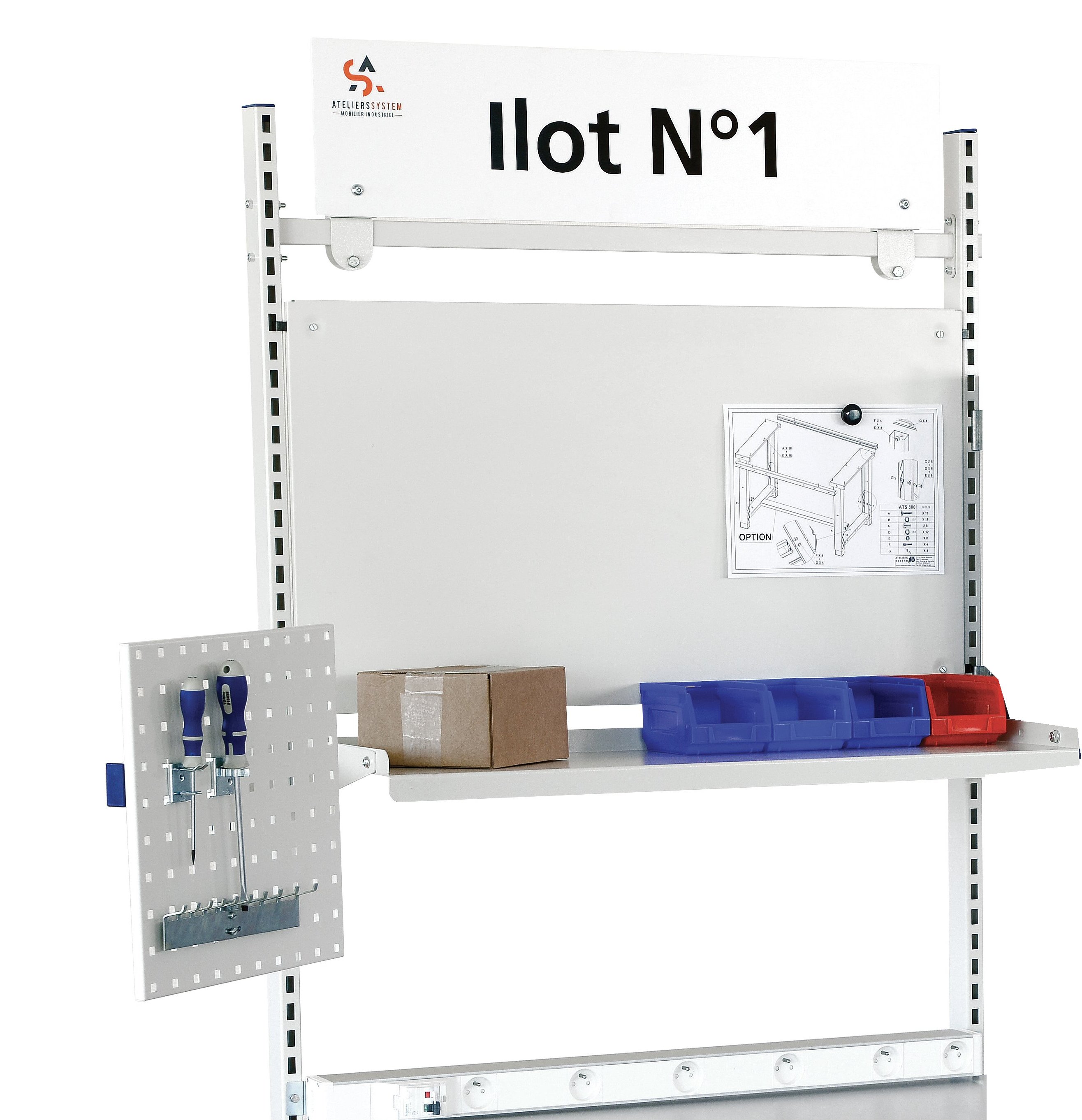 SIGNALISATION POUR SUPERSTRUCTURE 2 MONTANTS