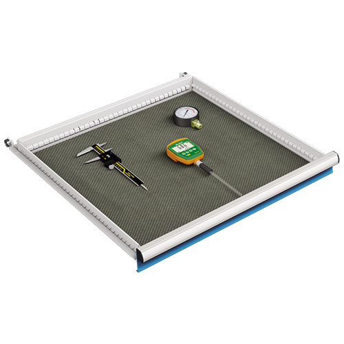 TAPIS caoutchouc pour armoire à tiroirs